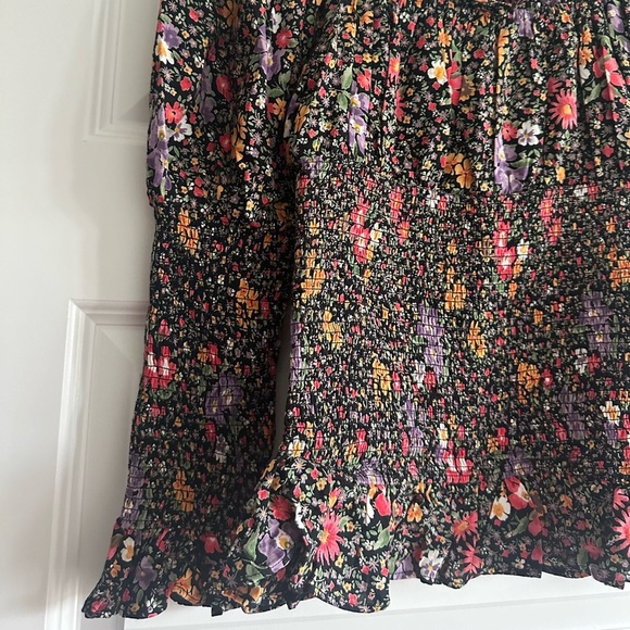 by TiMo Floral Smocked Off The Shoulder Blouse - Picture 2 of 7
